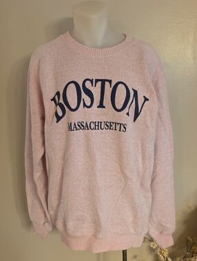 Boston Pink Sweatshirt